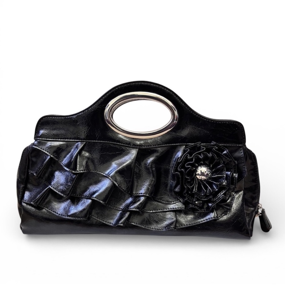Nicole by Nicole Miller Handle Clutch Purse